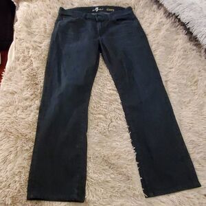 Dark wash 7 for all mankind slimmy Jean's
